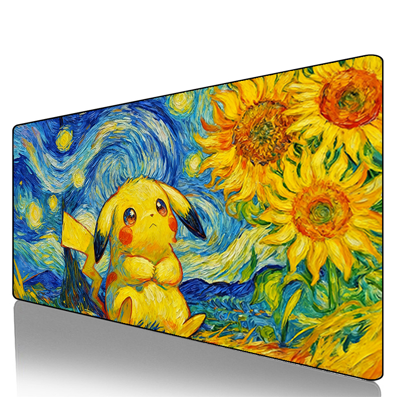 Mouse Pad Pokemon Pikachu Geng - Gaming Keyboard He reseña y precio