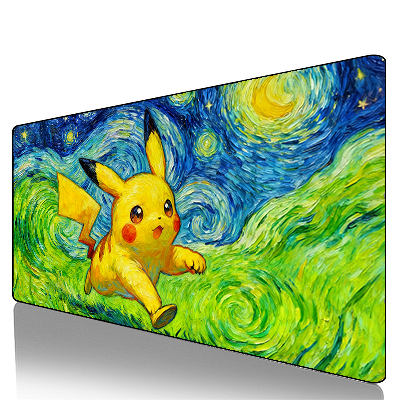 Mouse Pad Pokemon Pikachu Geng - Gaming Keyboard He reseña y precio