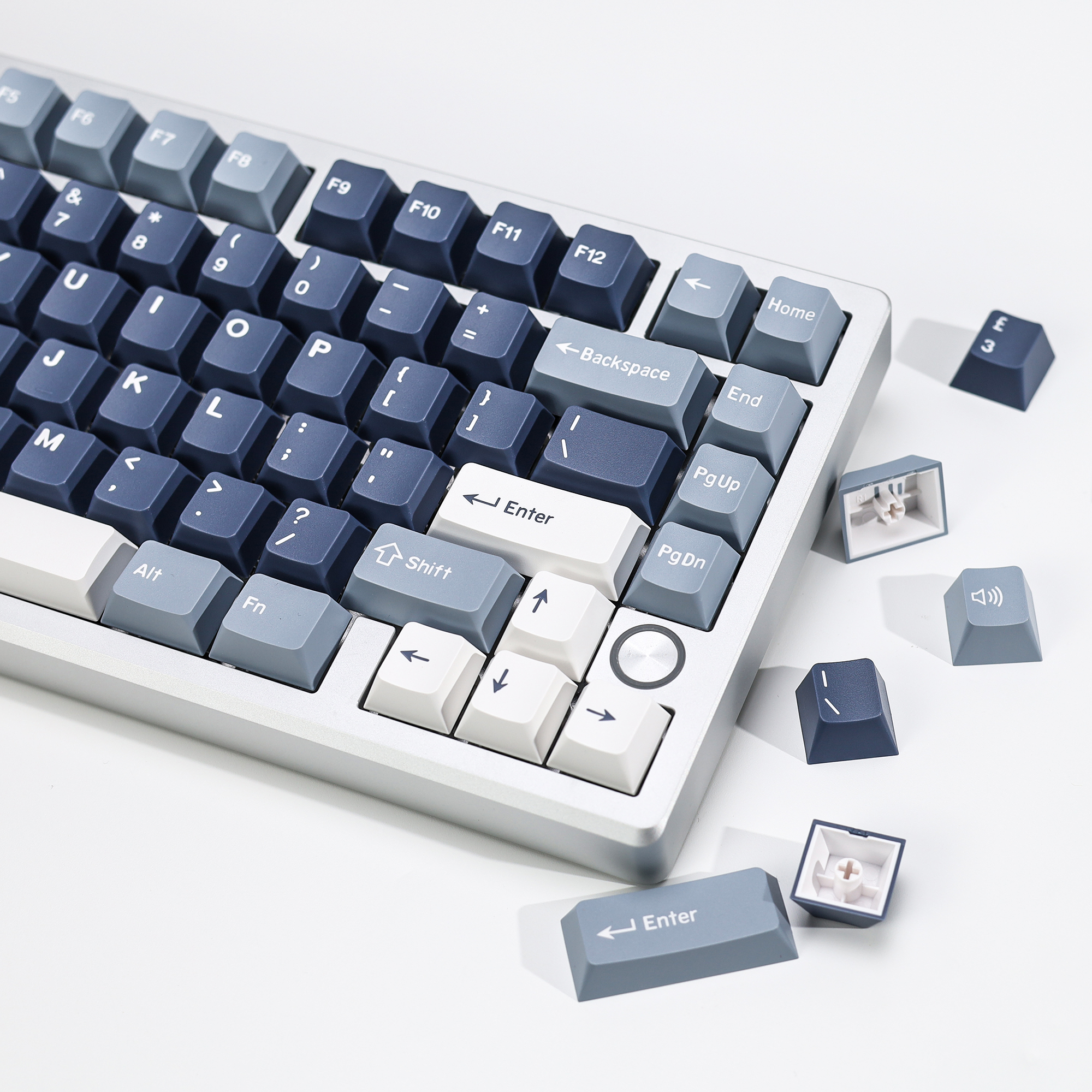 KBDiy Fishing Keycaps ISO PBT  - Gaming Keyboard No Number Pad reseña y precio
