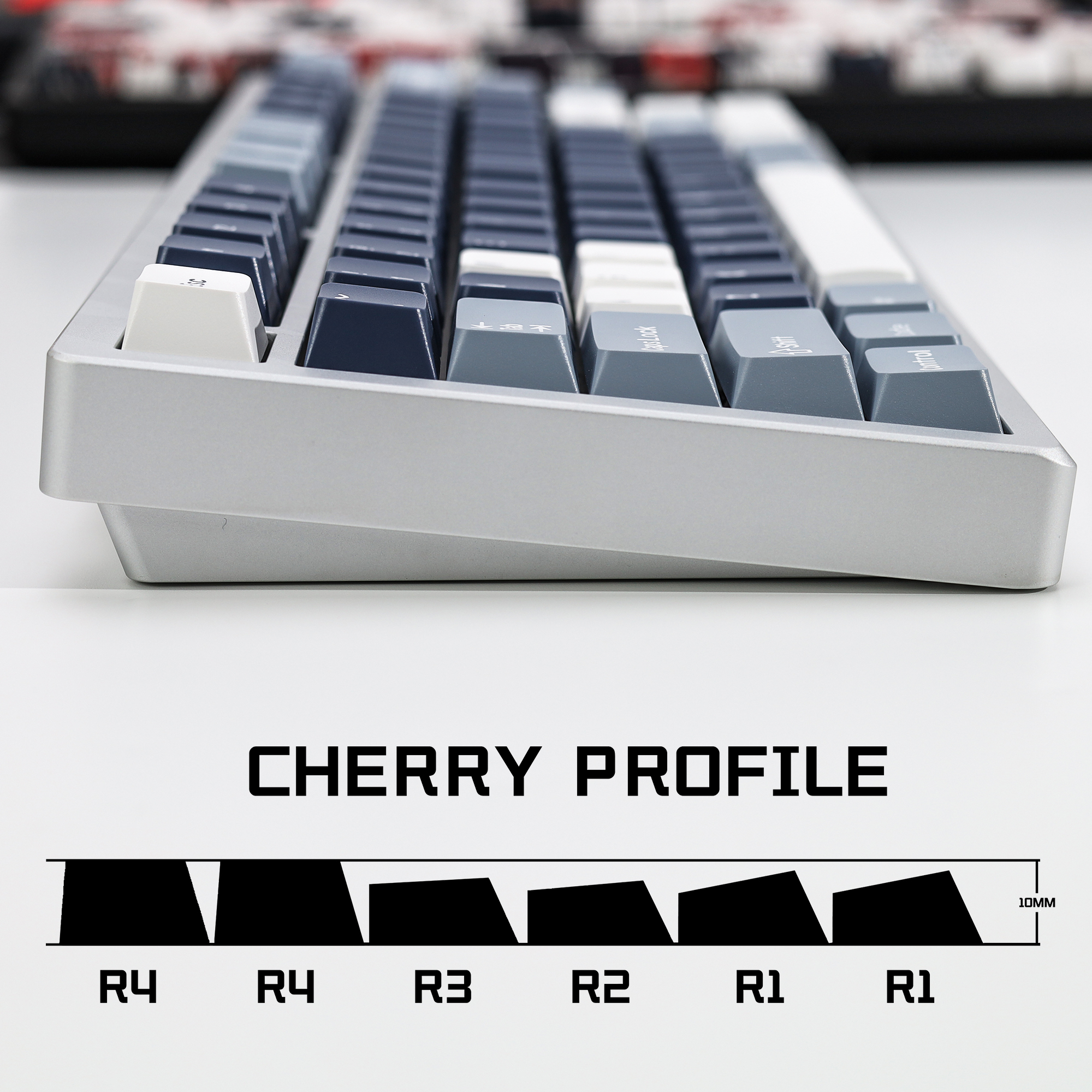 KBDiy Fishing Keycaps ISO PBT  - Gaming Keyboard No Number Pad reseña y precio