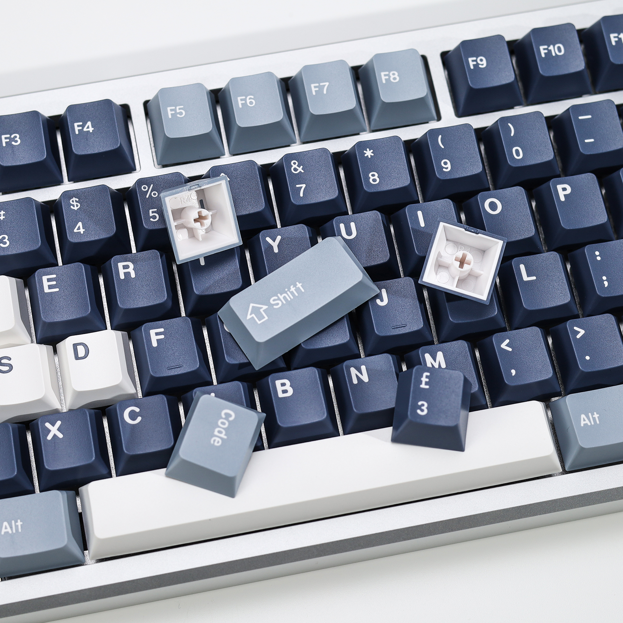 KBDiy Fishing Keycaps ISO PBT  - Gaming Keyboard No Number Pad reseña y precio