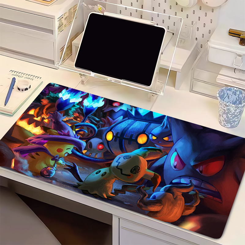 Natural Rubber Mouse Pad Pokem - Gaming Keyboard He reseña y precio
