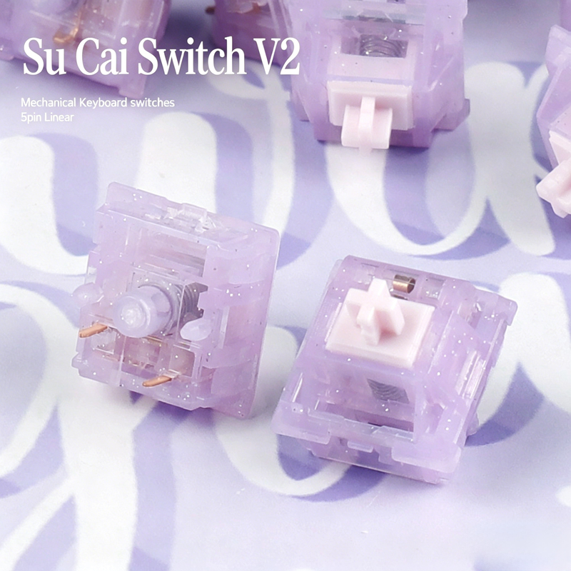 SU Color V2 Switches Linear Sw - Gaming Keyboard Thocky reseña y precio