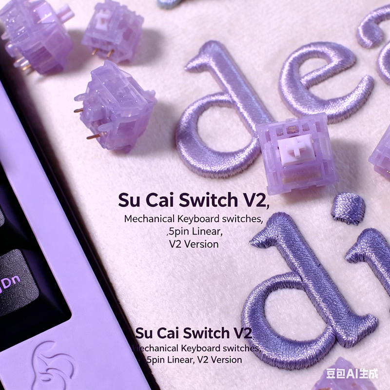 SU Color V2 Switches Linear Sw - Gaming Keyboard Thocky reseña y precio