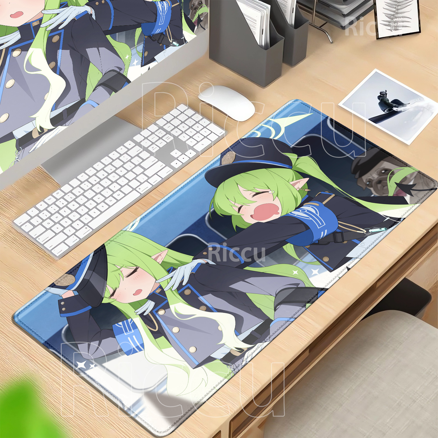 Gaming Mousepad Blue Archive H - Gaming Keyboard Blue reseña y precio