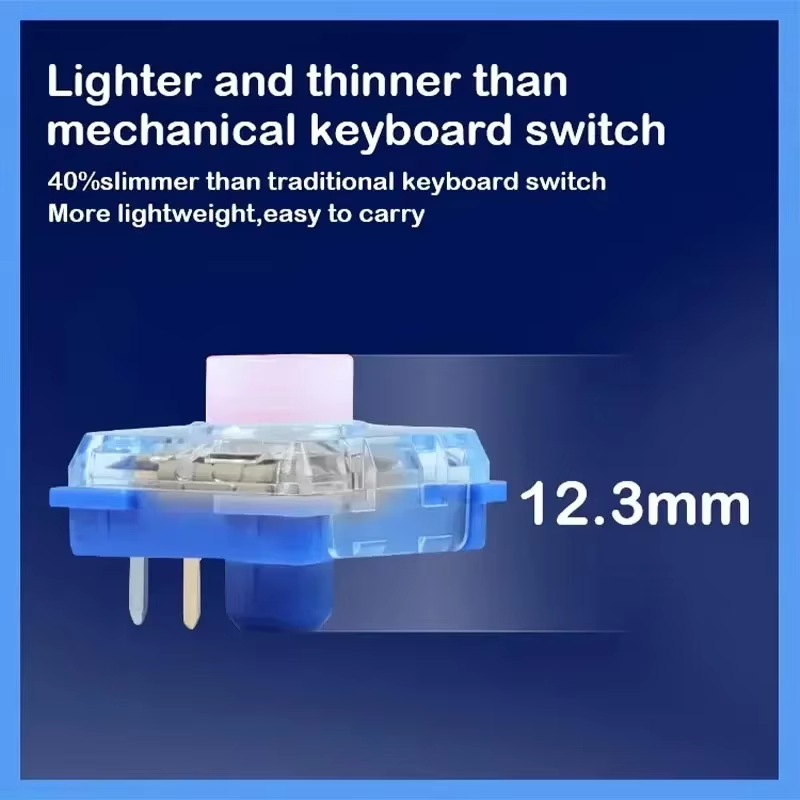 Kailh Islet Pink Mini Low Prof - Gaming Keyboard Mini Mechanical reseña y precio