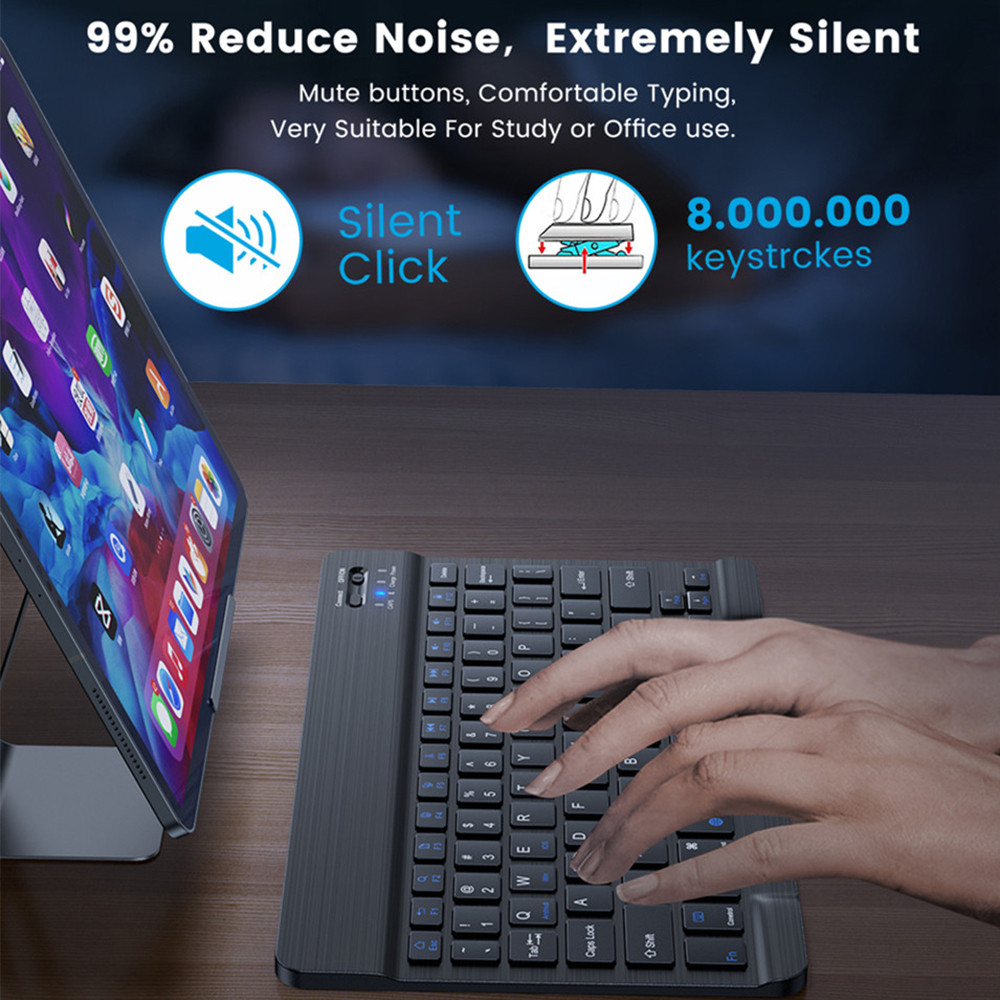 10 lnch Wireless  Bluetooth Mi - Gaming Keyboard Mouse Wireless reseña y precio