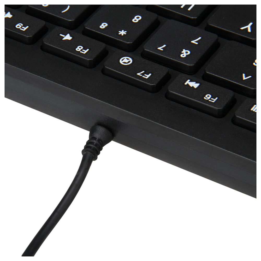 with Thai  Arabic  Russian Heb - Gaming Keyboard That Is Quiet reseña y precio