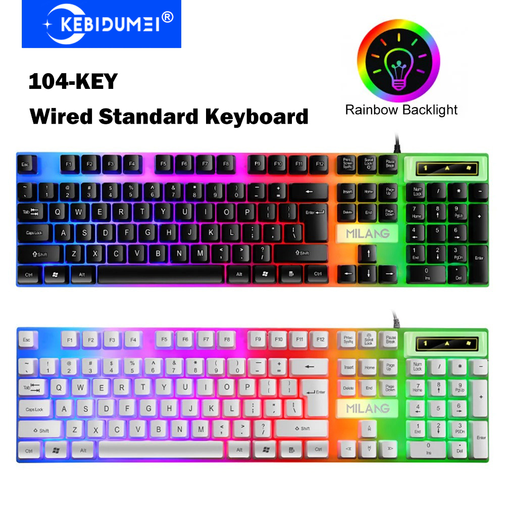 KEBIDUMEI USB Wired Keyboard R - Gaming Keyboard And Mouse Mobile reseña y precio