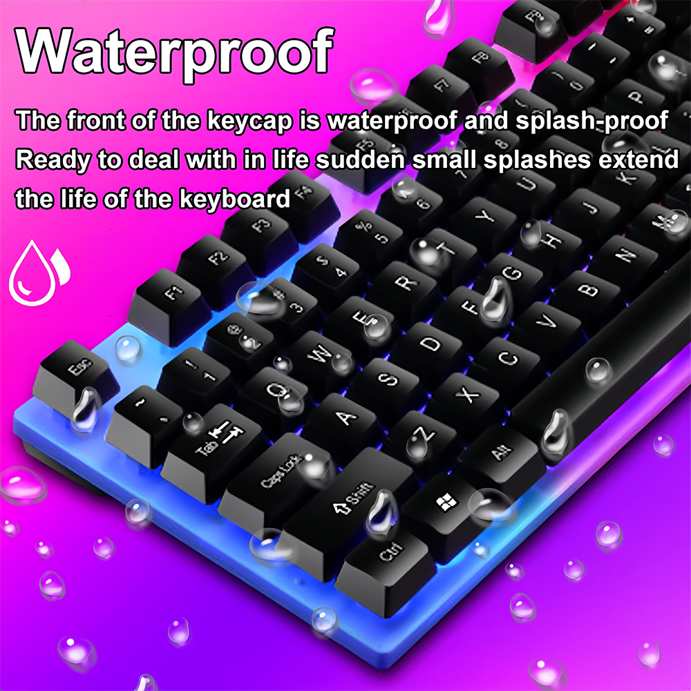KEBIDUMEI USB Wired Keyboard R - Gaming Keyboard And Mouse Mobile reseña y precio