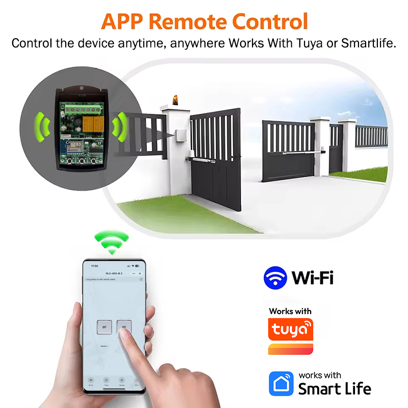 Works With Tuya Wifi Garage Do - Switch Opener Tool reseña y precio