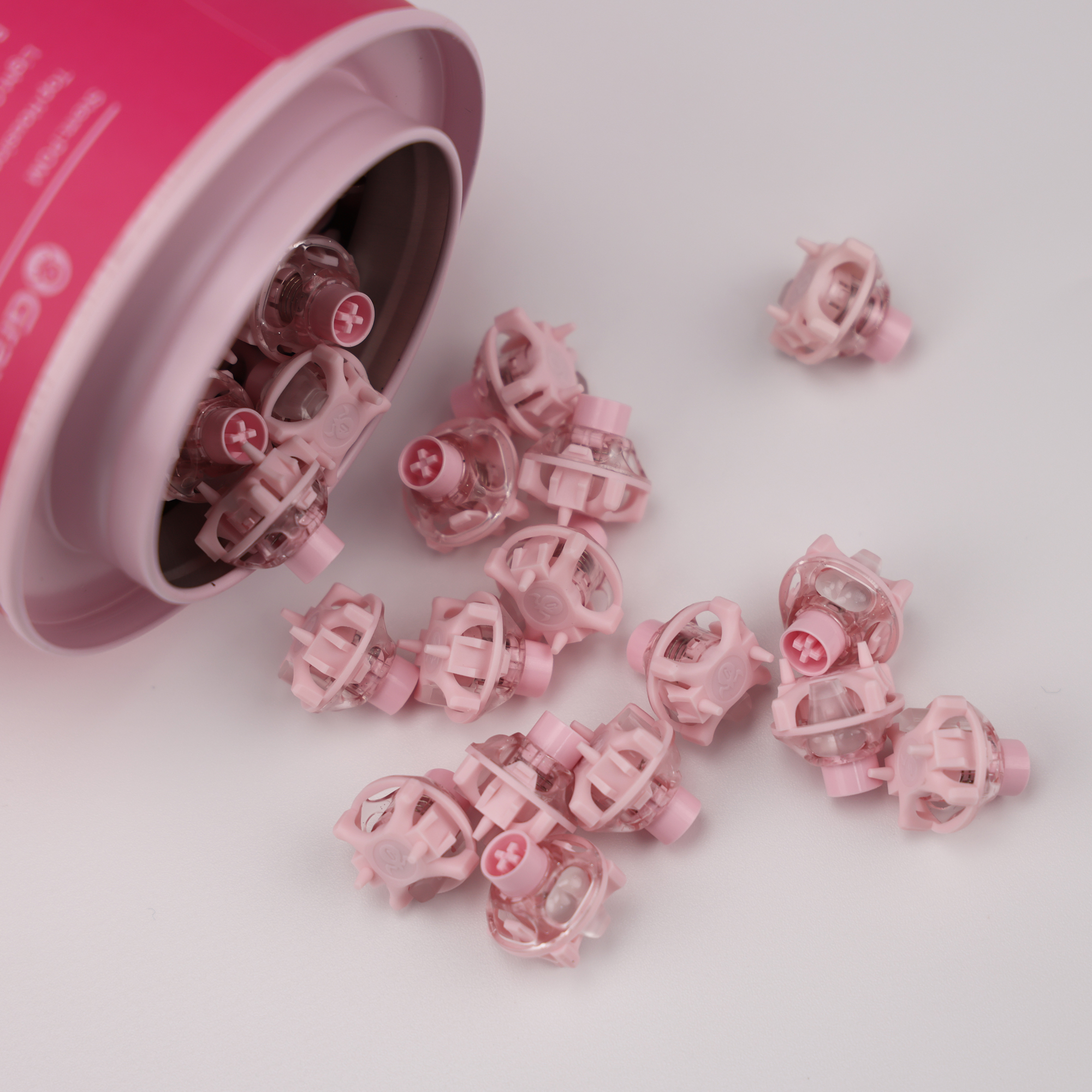 UFO Peach Pink Magnetic Switch - Gaming Keyboard Thocky reseña y precio