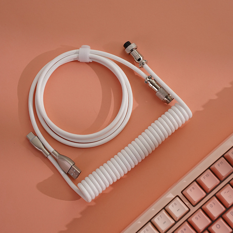 Type C USB aviator coiling cab - Gaming Keyboard Types reseña y precio