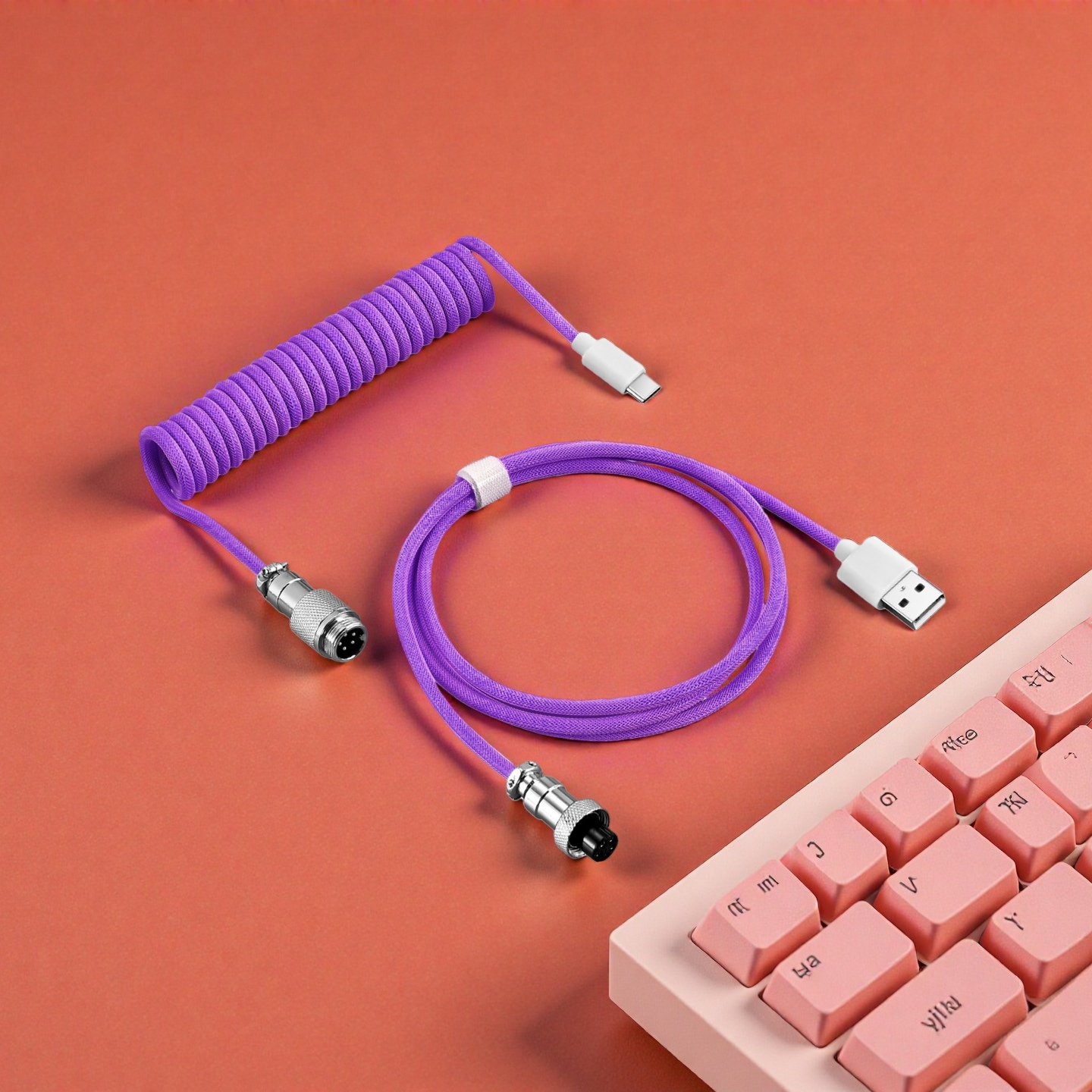 Type C USB aviator coiling cab - Gaming Keyboard Types reseña y precio
