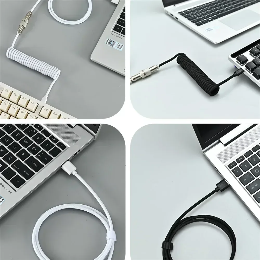 Type C USB aviator coiling cab - Gaming Keyboard Types reseña y precio
