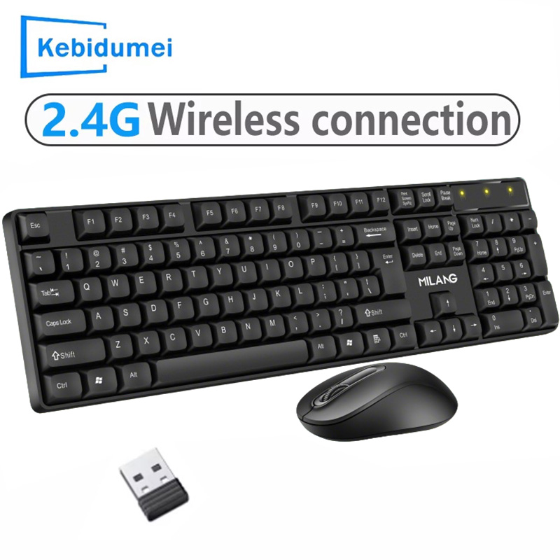 2.4G Wireless Keyboard Mouse S - Gaming Keyboard Mouse Wireless reseña y precio