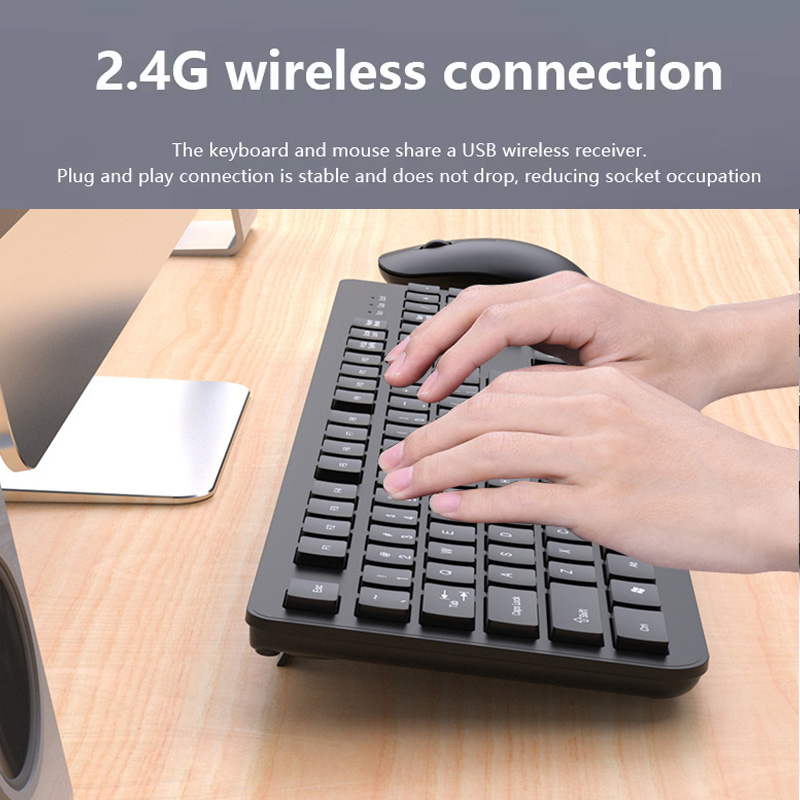 2.4G Wireless Keyboard Mouse S - Gaming Keyboard Mouse Wireless reseña y precio