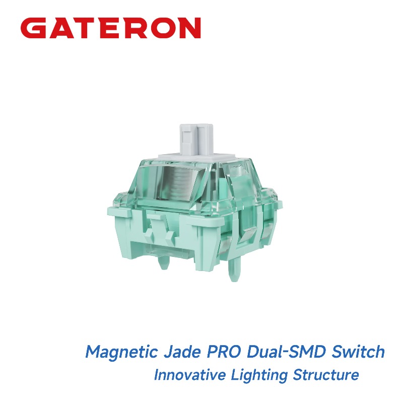 GATERON Magnetic Jade PRO Dual - Gaming Keyboard Hall Effect Switches reseña y precio