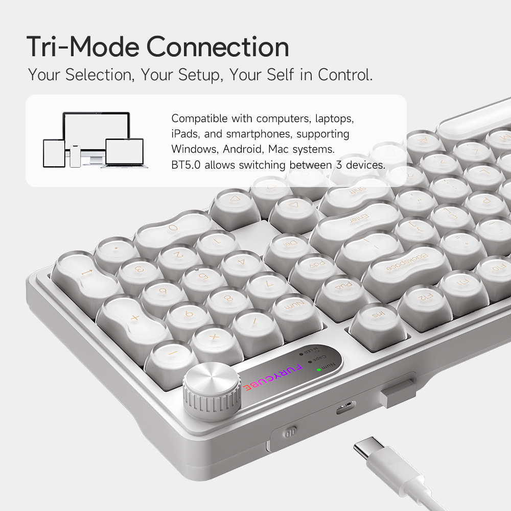 FURYCUBE IP98 Wired Gaming Mem - Gaming Keyboard Ip98 reseña y precio