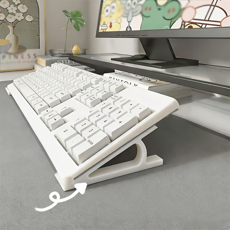 Ergonomic keyboard height incr - Gaming Keyboard Ergonomics reseña y precio