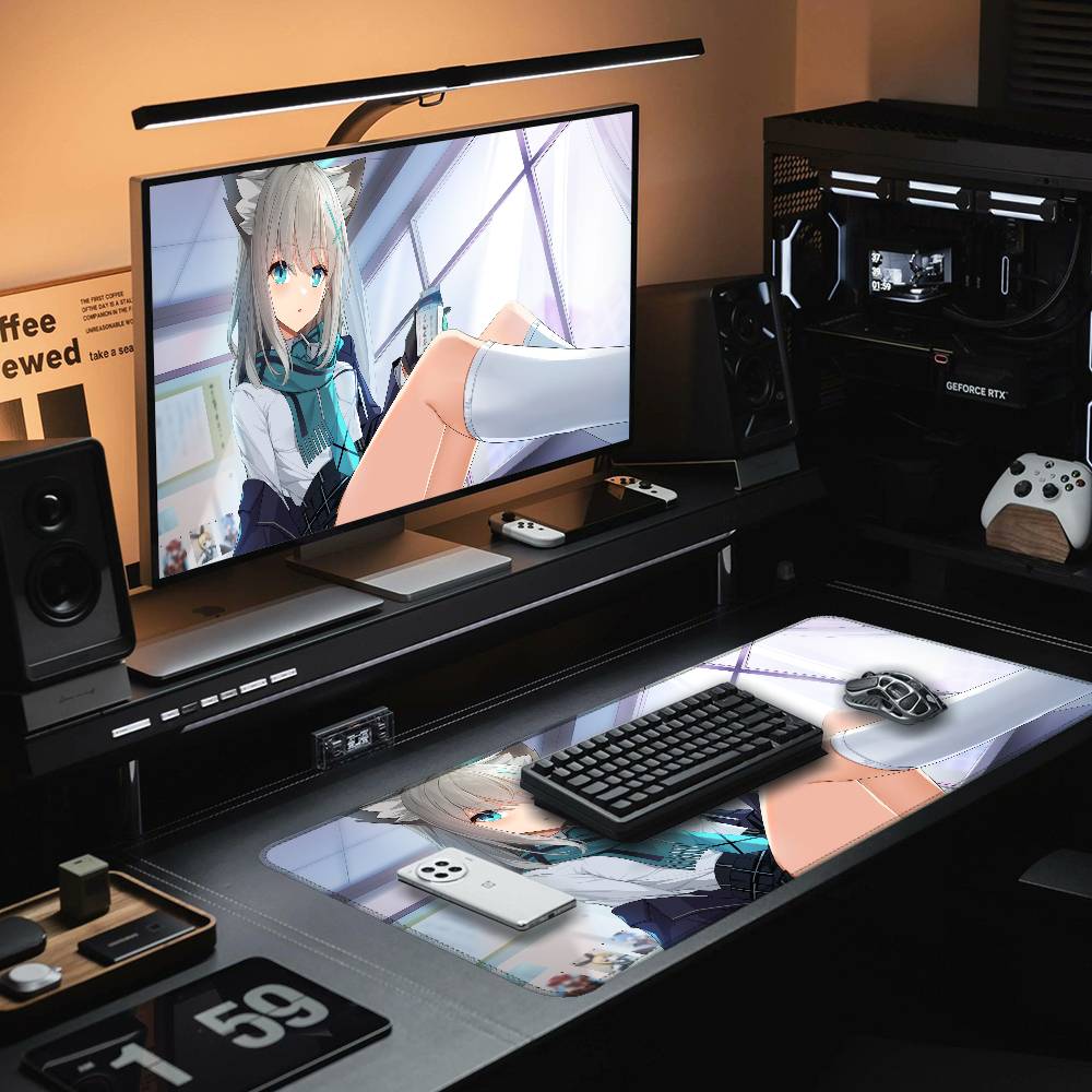 Blue Archive Sunaookami Shirok - Gaming Keyboard Blue reseña y precio