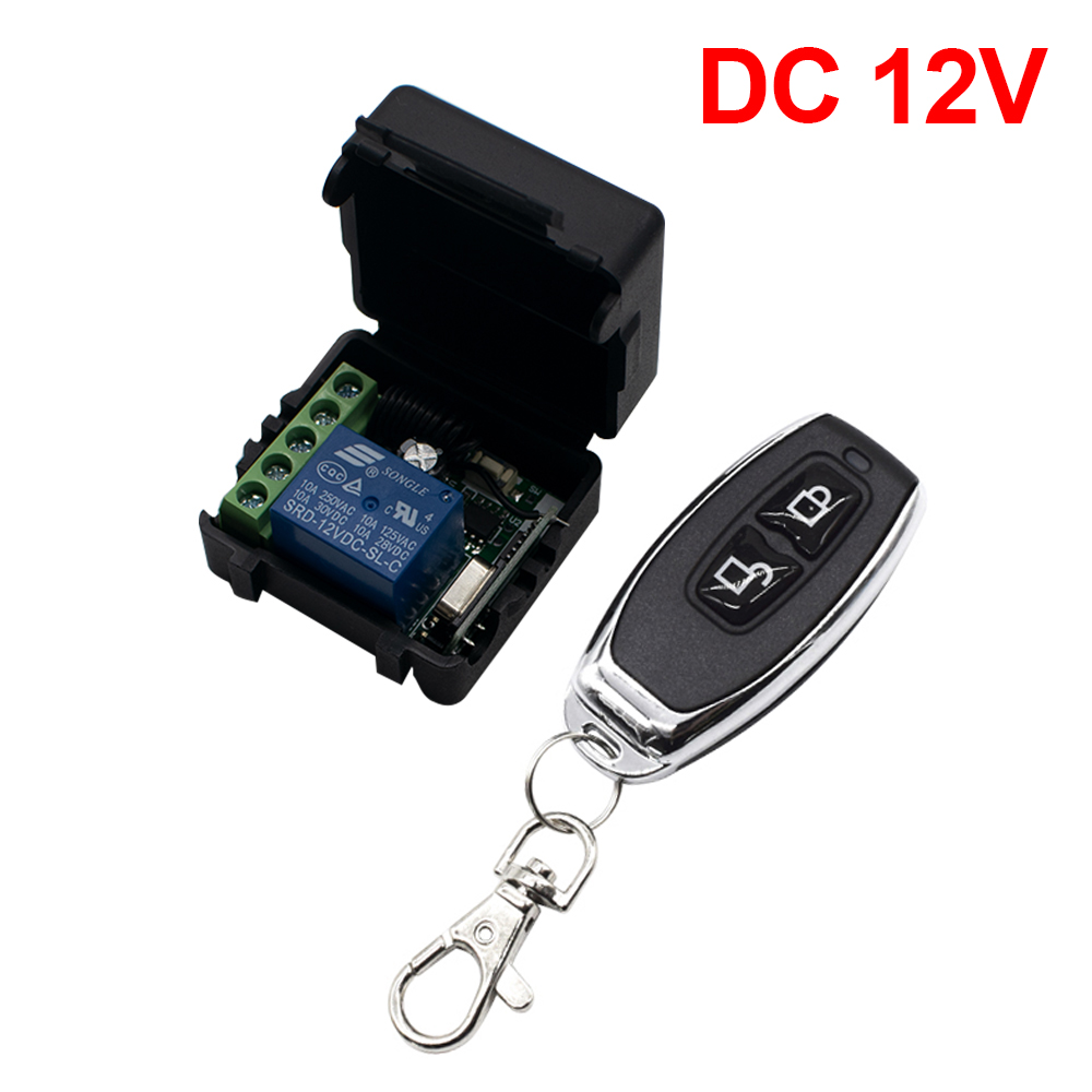 433 MHz DC 12V 24V 1 Channel W - Switch Opener Tool reseña y precio