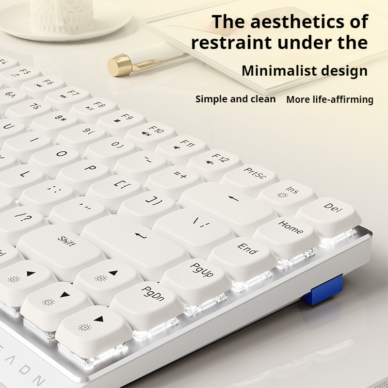 EWEADN 84 Keys Tri-Mode Low Pr - Gaming Keyboard Ergonomics reseña y precio