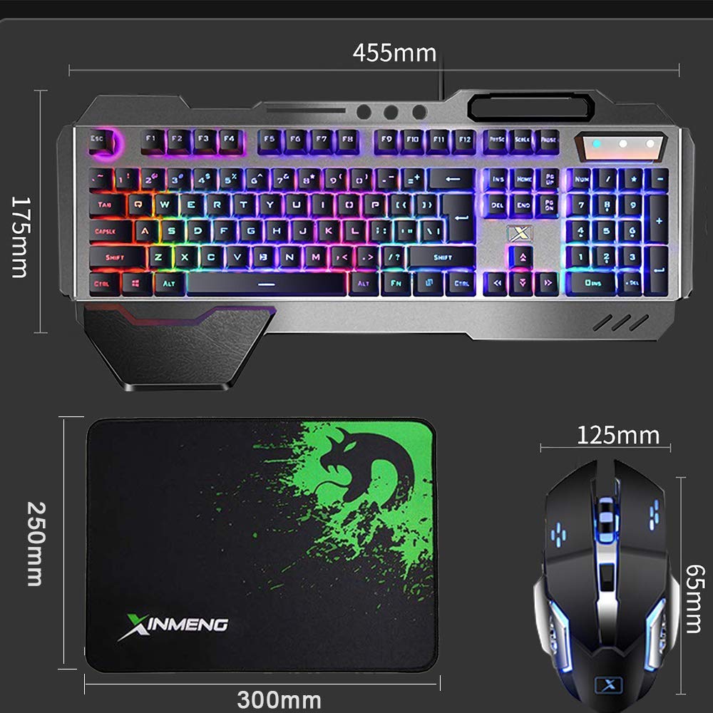 MAMBASNAKE K680 Wireless Recha - Gaming Keyboard And Mouse For Xbox reseña y precio