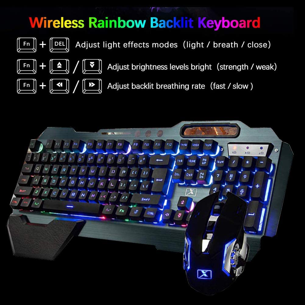 MAMBASNAKE K680 Wireless Recha - Gaming Keyboard And Mouse For Xbox reseña y precio