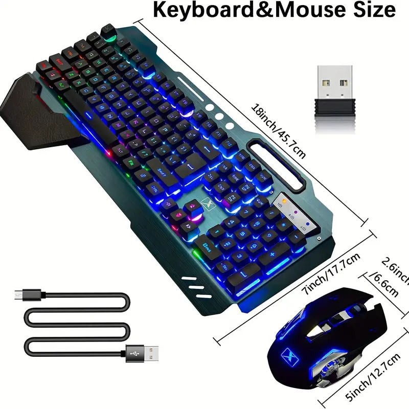 MAMBASNAKE K680 Wireless Recha - Gaming Keyboard And Mouse For Xbox reseña y precio
