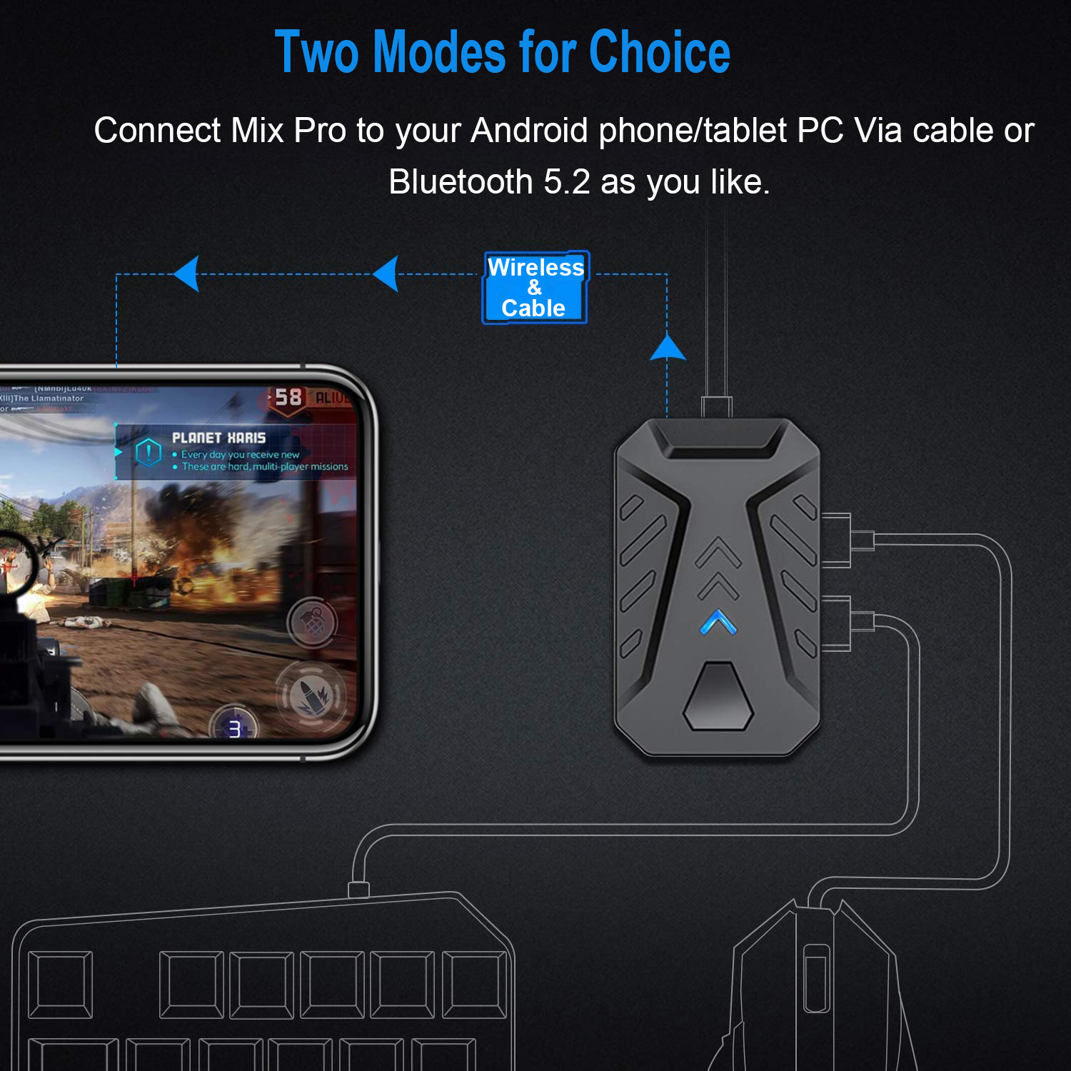 Mobile Games Converter Gaming  - Gaming Keyboard And Mouse Mobile reseña y precio