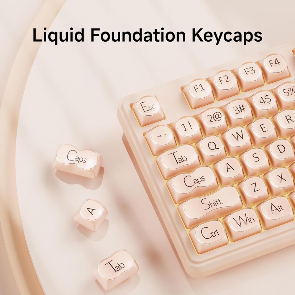 98-Key Creamy Gaming Keyboard  - Gaming Keyboard No Number Pad reseña y precio