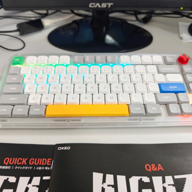 NuPhy Kick75 Keyboard Tri-Mode - Gaming Keyboard That Is Quiet reseña y precio