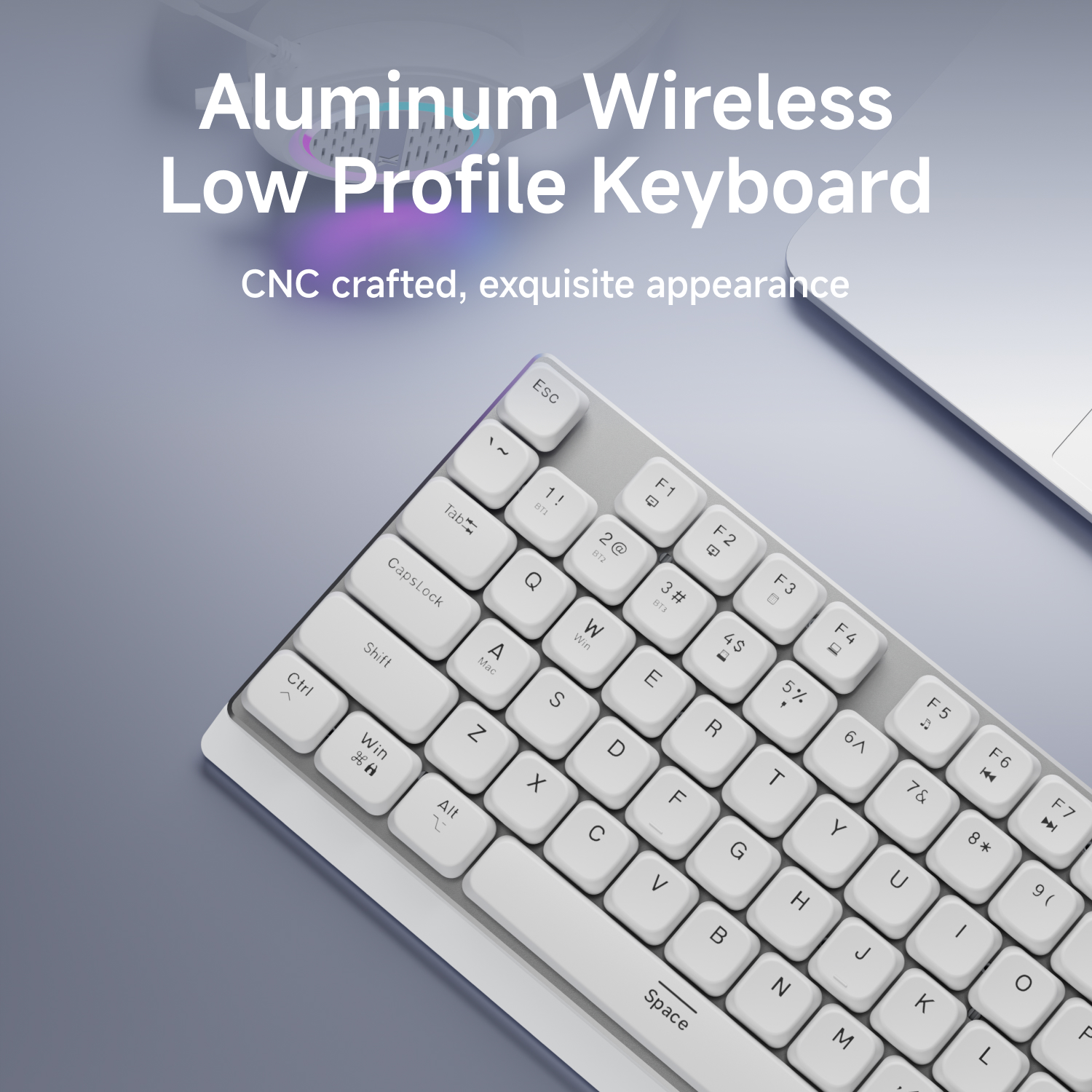 EWEADN Wireless Low-Profile Me - Gaming Keyboard He reseña y precio