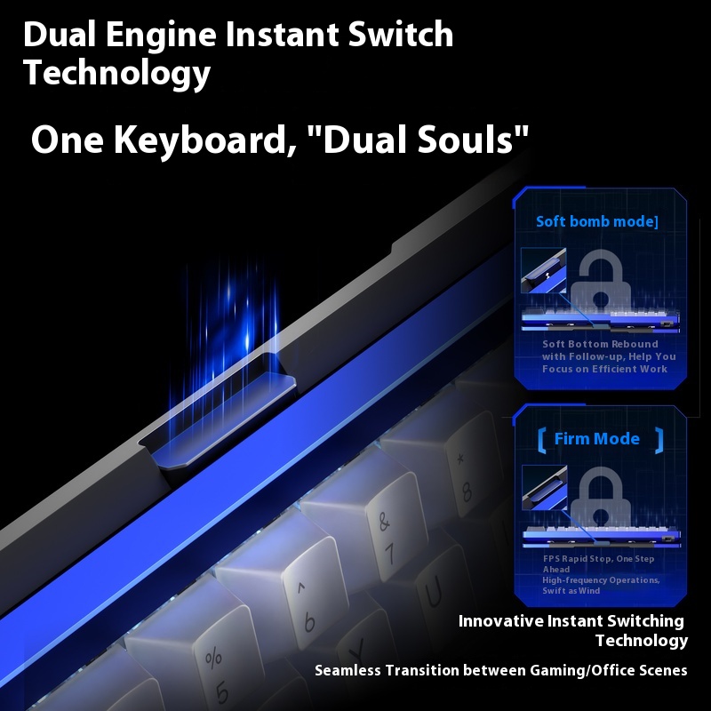 AULA AG60 Pro MAX Wired Mechan - Gaming Keyboard Hall Effect Switches reseña y precio