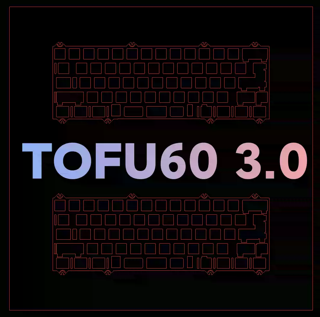 KBDFANS TOFU60 3.0 Version Key - Stabilizer Screw In reseña y precio