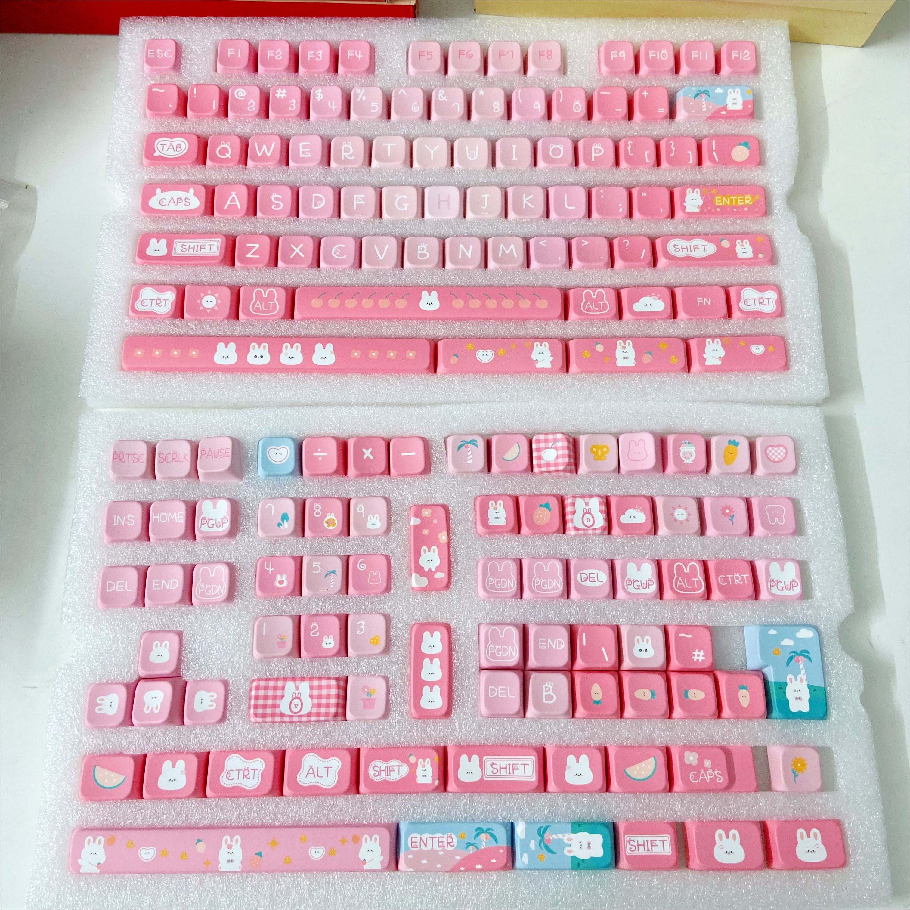 Clearance Sale Various Keycaps - Gaming Keyboard Blue reseña y precio