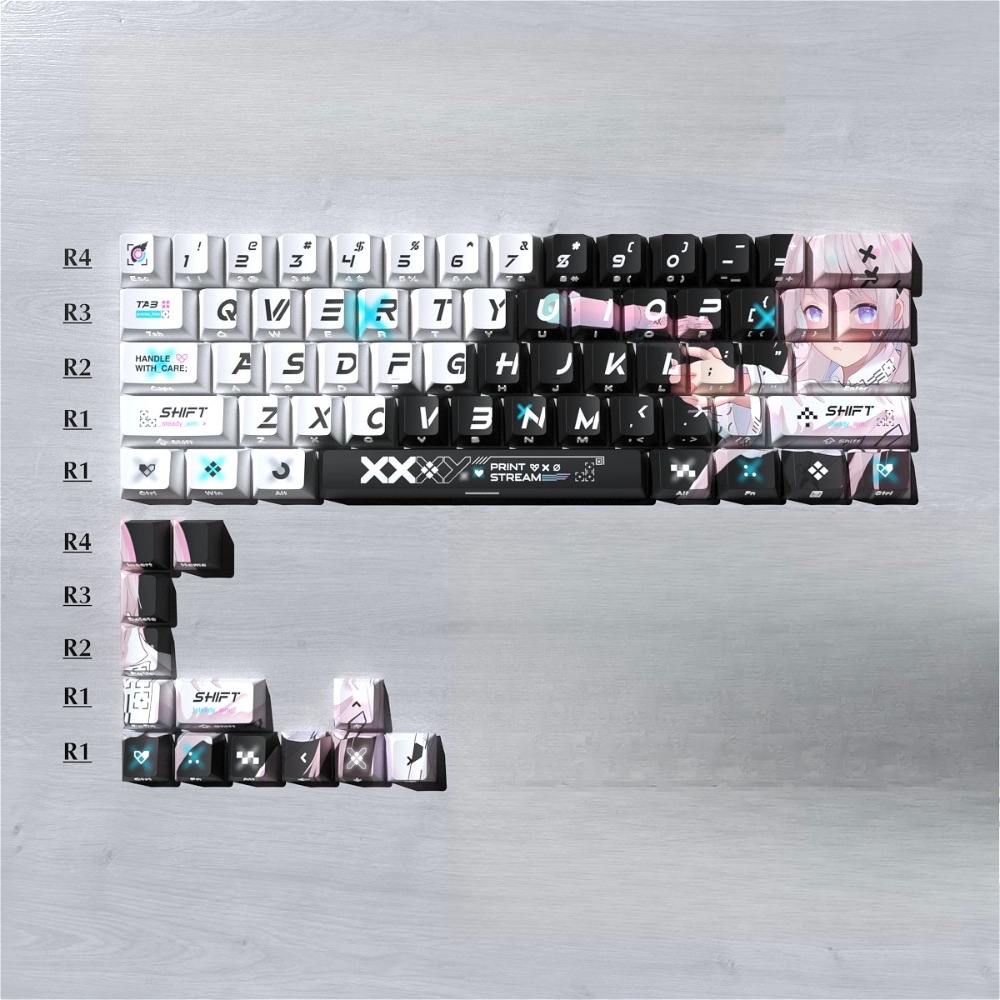 Double-shot Side Print Thocky  - Gaming Keyboard Thocky reseña y precio
