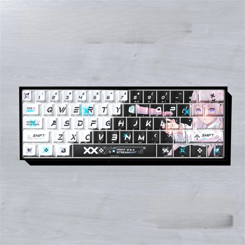 Double-shot Side Print Thocky  - Gaming Keyboard Thocky reseña y precio