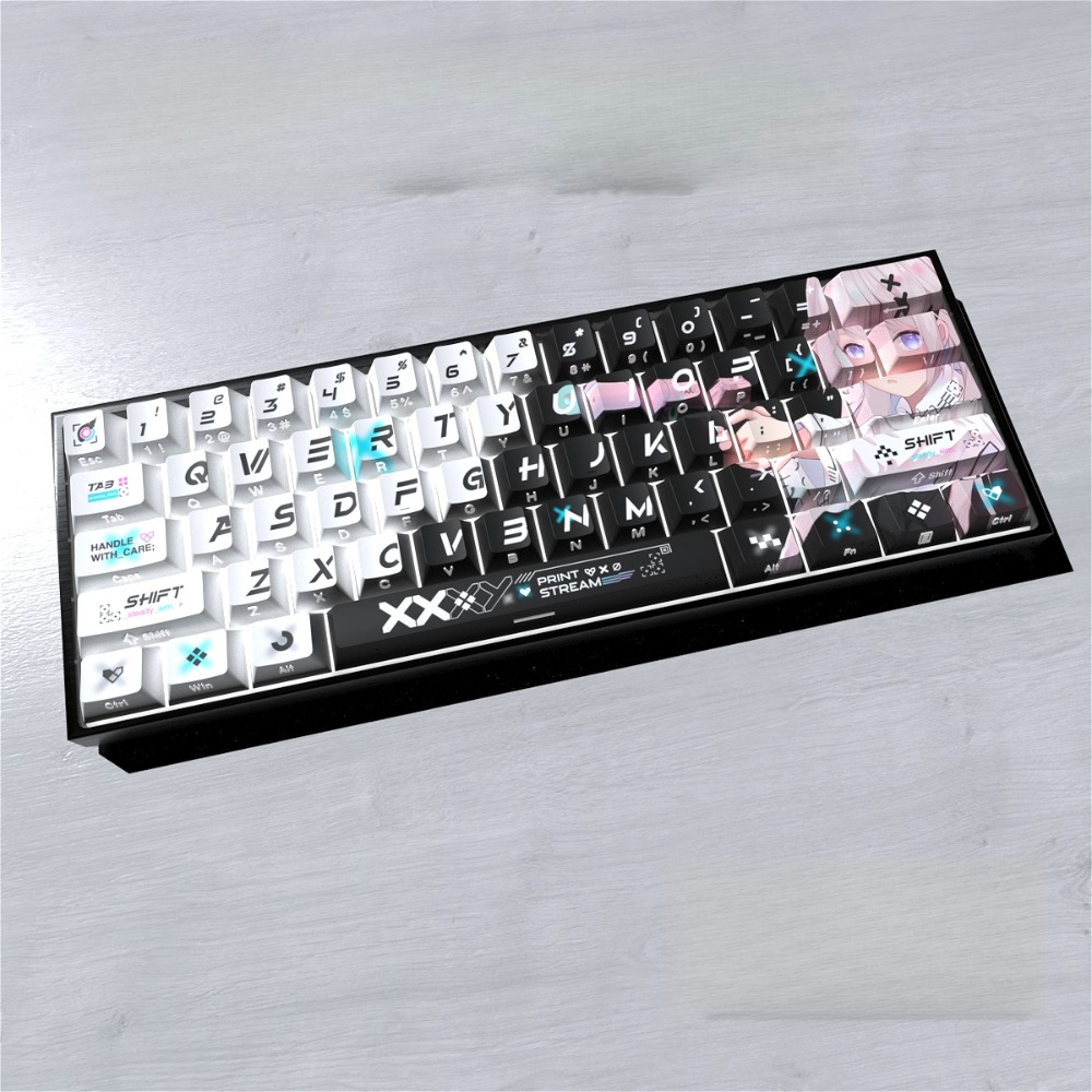 Double-shot Side Print Thocky  - Gaming Keyboard Thocky reseña y precio
