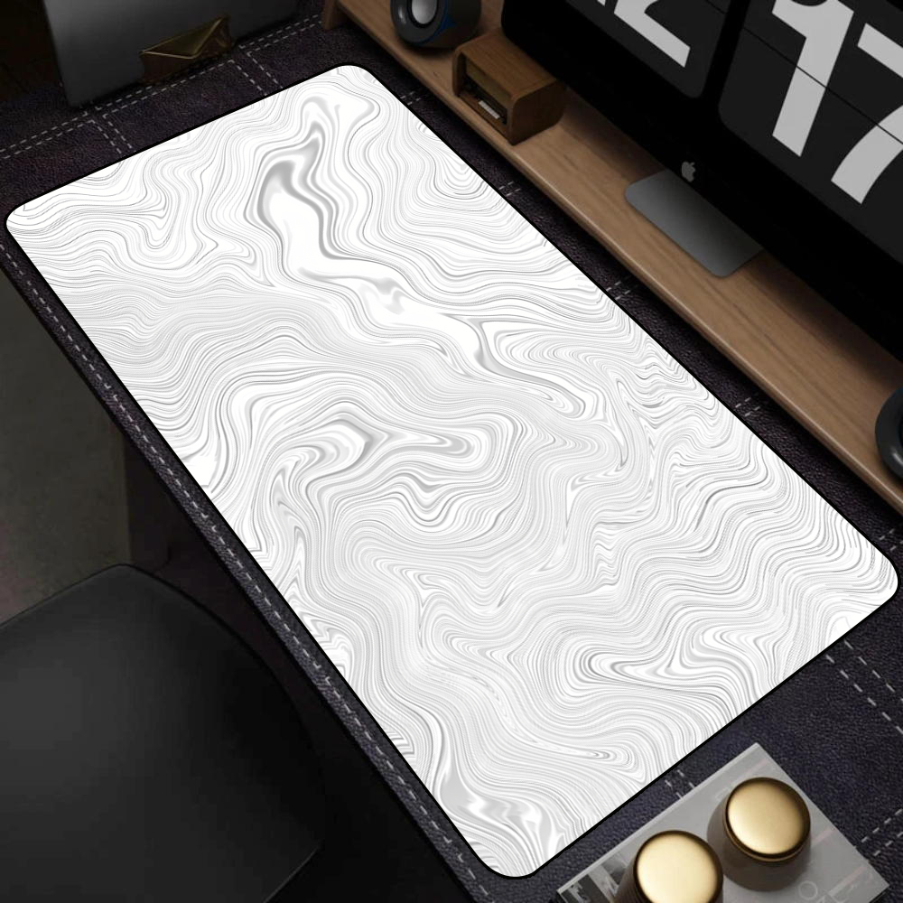 Large Black and White Art Mous - Gaming Keyboard Hand reseña y precio