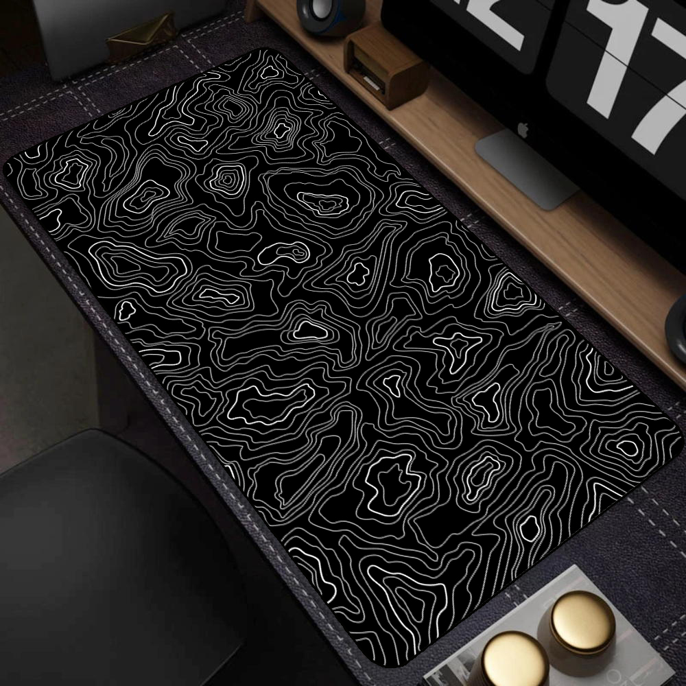 Large Black and White Art Mous - Gaming Keyboard Hand reseña y precio