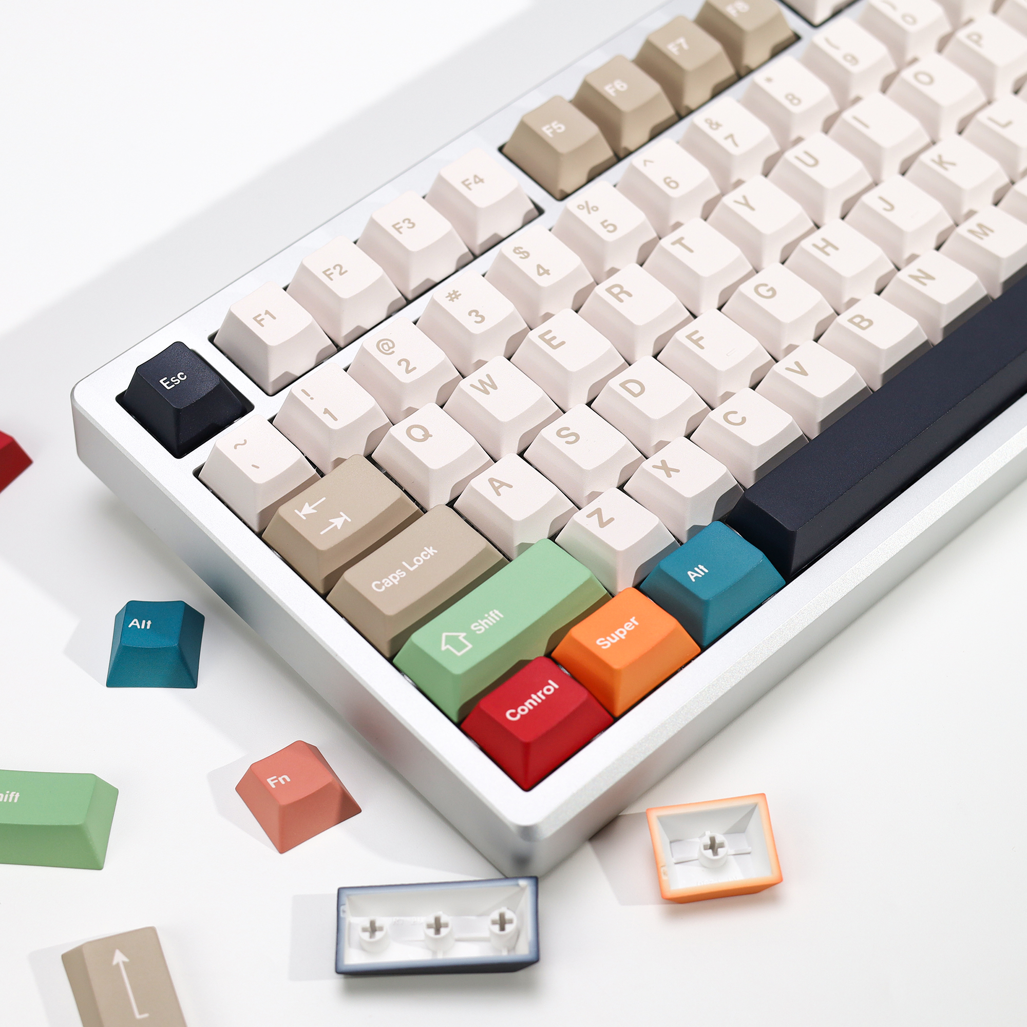 KBDiy GMK Foundation Keycaps P - Gaming Keyboard No Number Pad reseña y precio