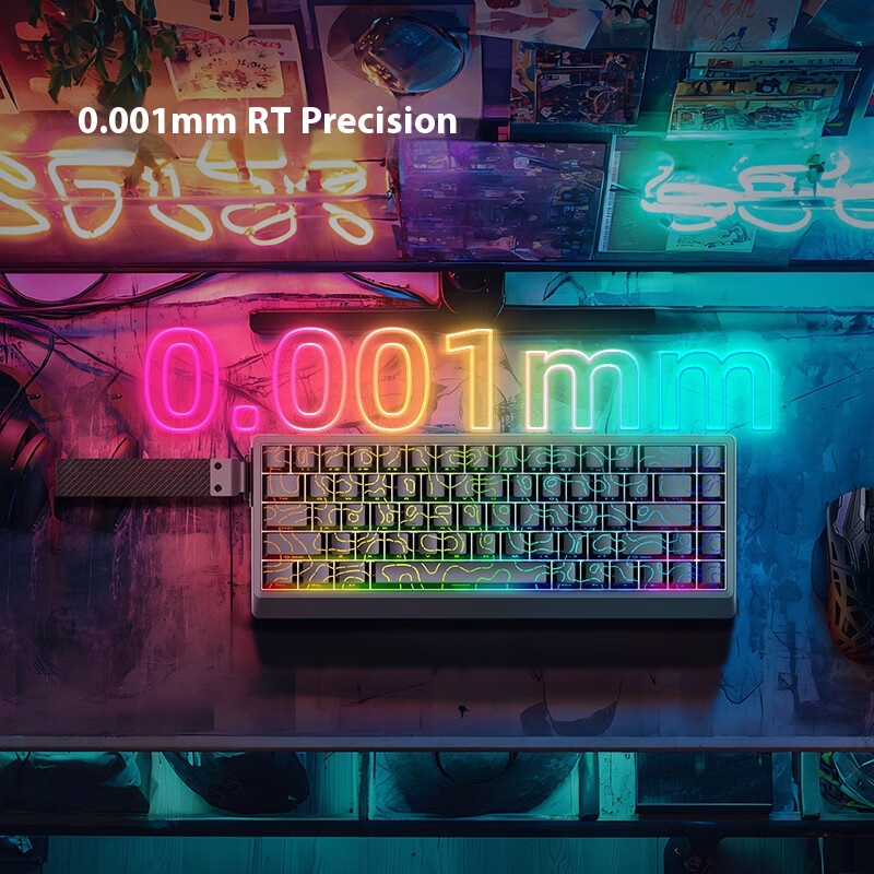 IROK ND68 Pro Gaming Mechanica - Gaming Keyboard Hall Effect Switches reseña y precio