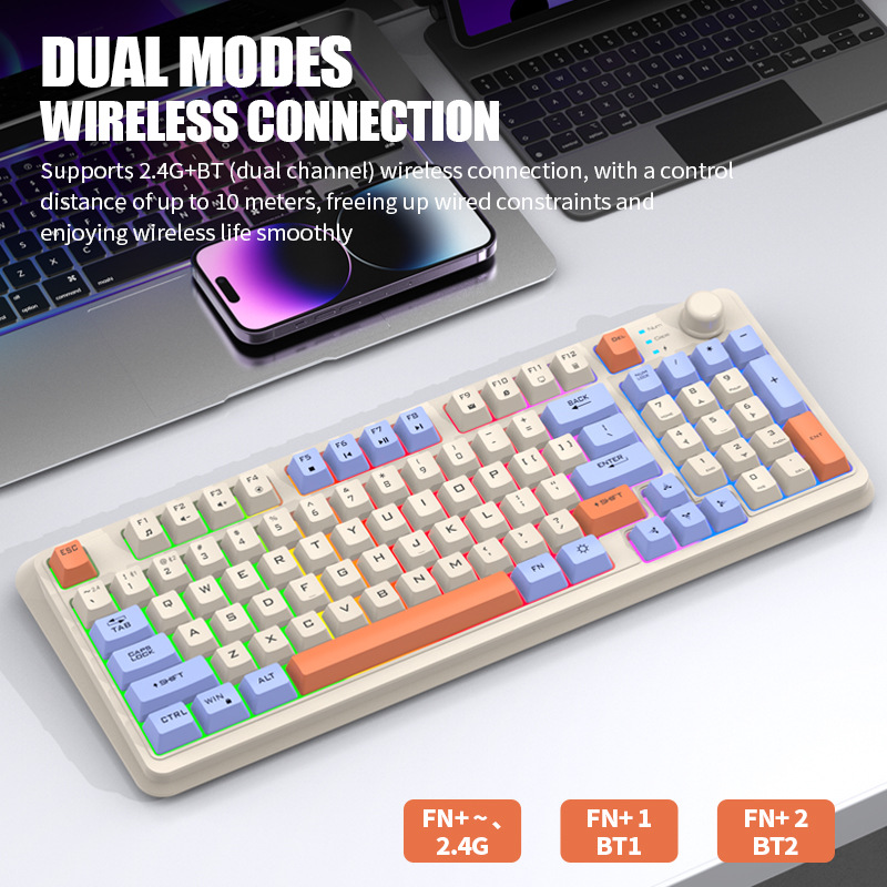 Wireless Keyboard Spanish Russ - Gaming Keyboard And Mouse Mobile reseña y precio