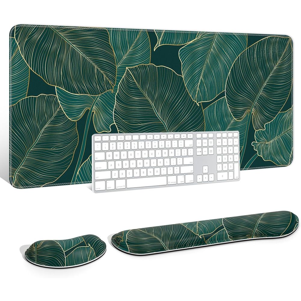 Ergonomic Memory Foam Wrist Re - Gaming Keyboard Ergonomics reseña y precio