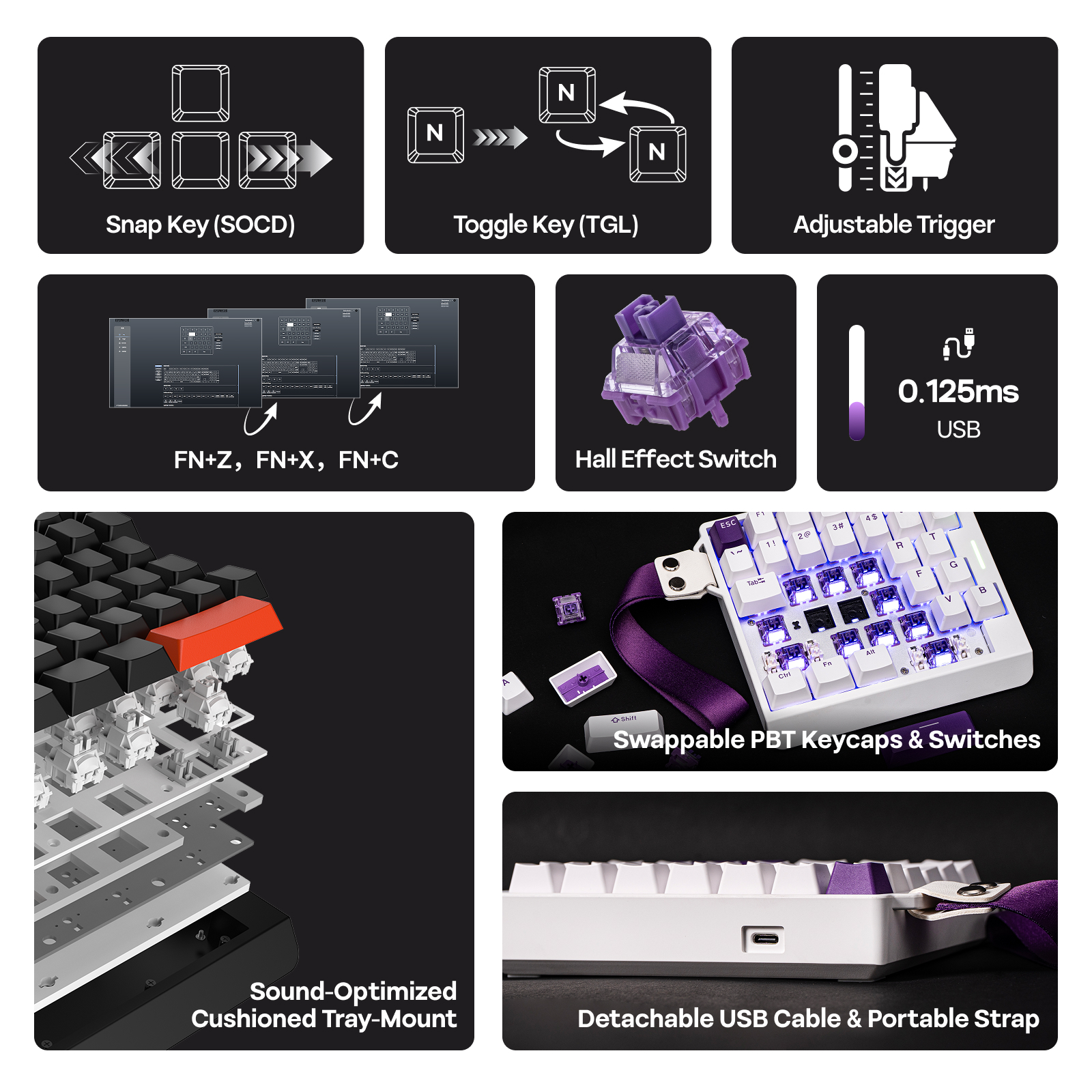  EPOMAKER HE30 One-Handed 36- - Gaming Keyboard Mini Mechanical reseña y precio